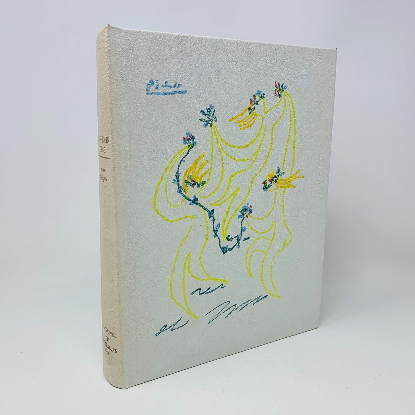 1967 Oeuvre Poétique Rombaldi Nobel Littérature Saint-John Perse Picasso Cover