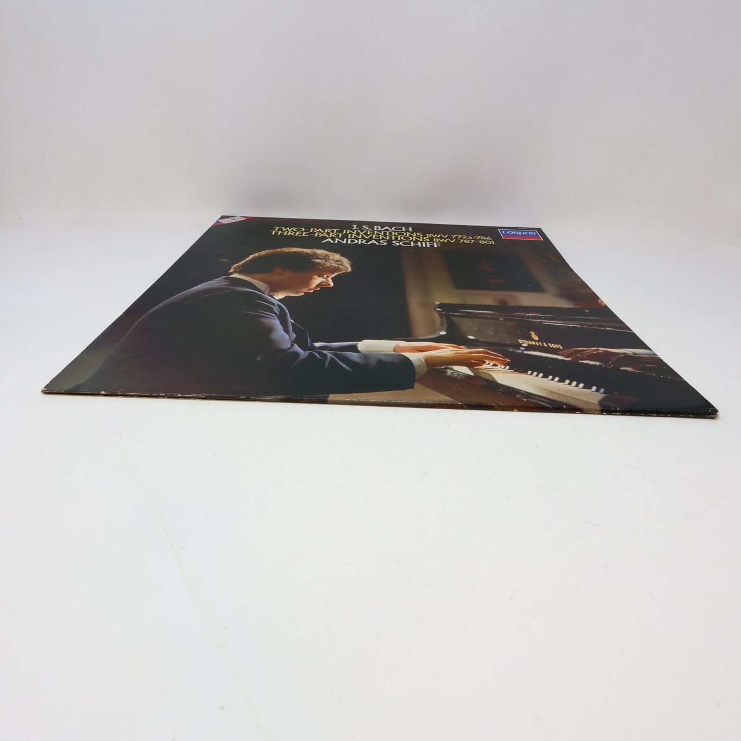 J.S. Bach András Schiff Two-Part/Three-Part Inventions Piano LP Record 411 974-1