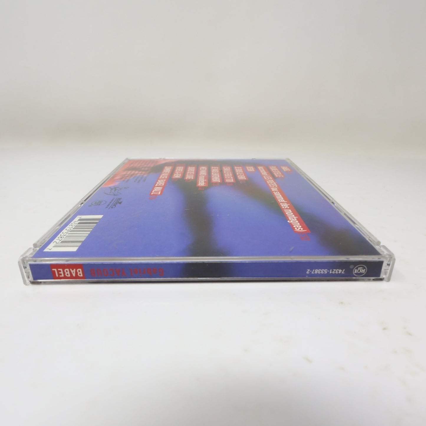 Babel CD Gabriel Yacoub RCA 1997 Rock Folk 74321-53387-2 Français