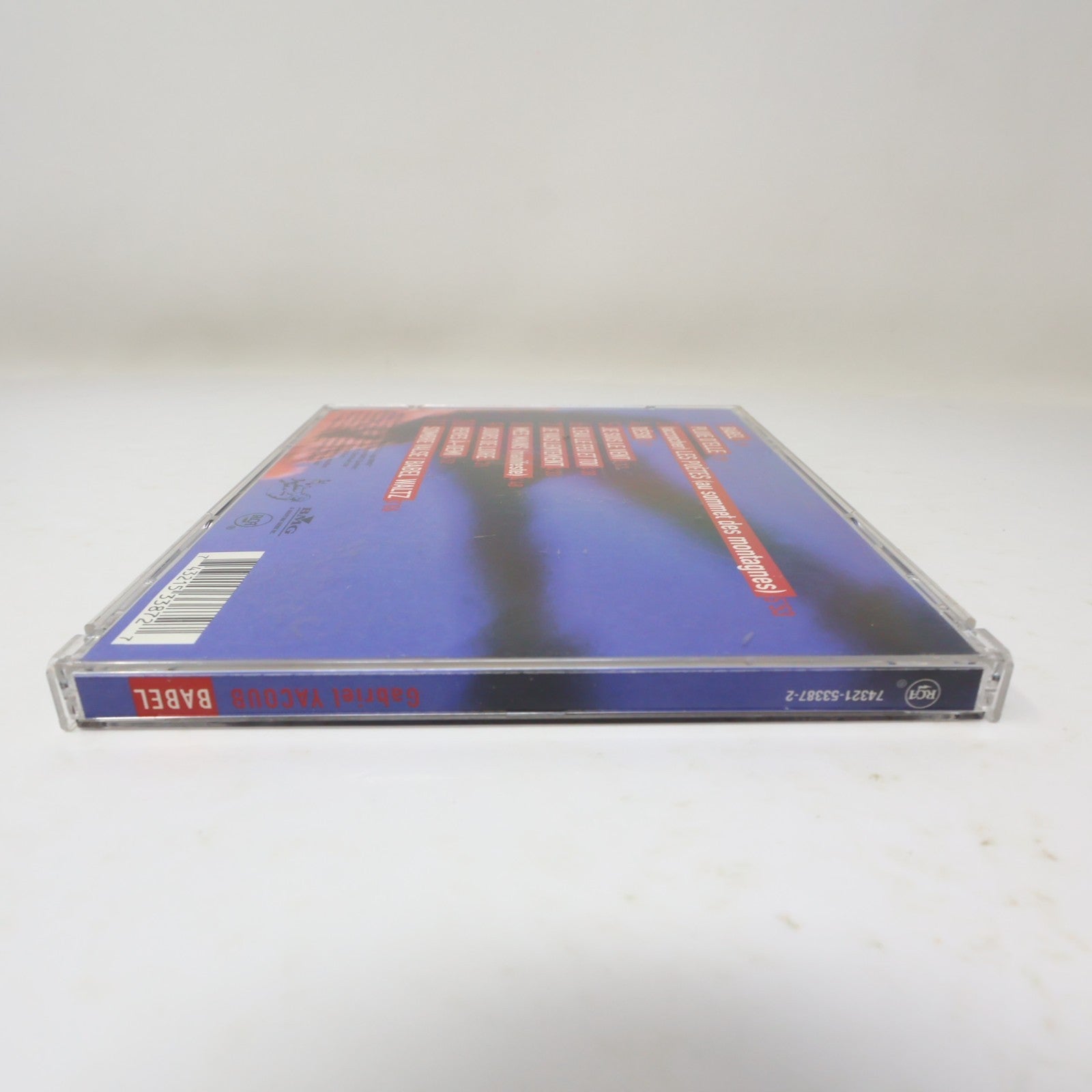 Babel CD Gabriel Yacoub RCA 1997 Rock Folk 74321-53387-2 Français