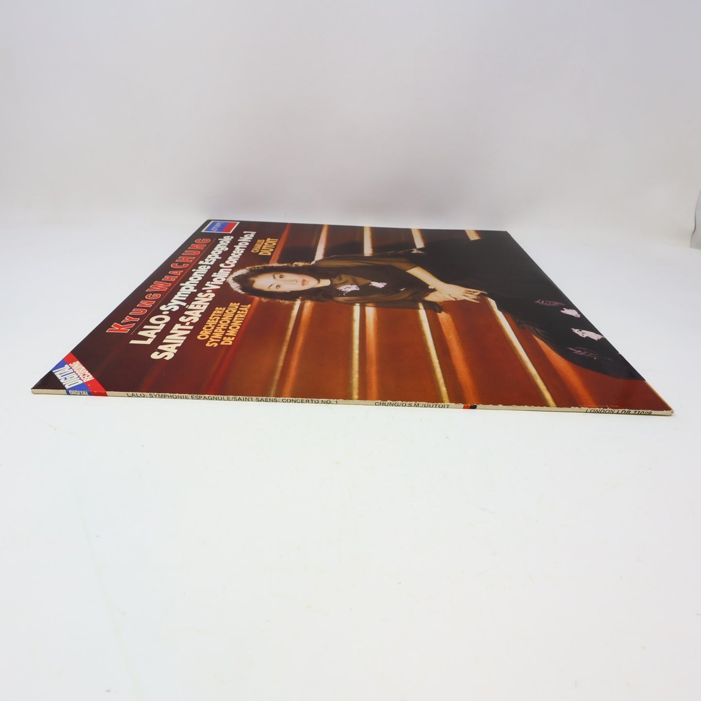 Kyung Wha Chung Symphonie Espagnole/Violin Concerto 1 Dutoit Record LDR 71029