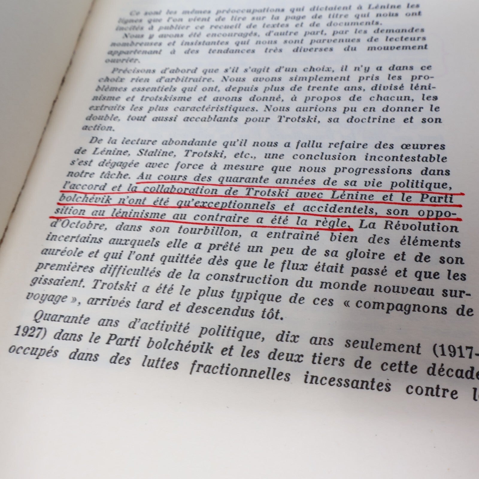 1971 Troski et le Troskisme Léon Trotski Éditions Norman Bethune Philosophie 70s