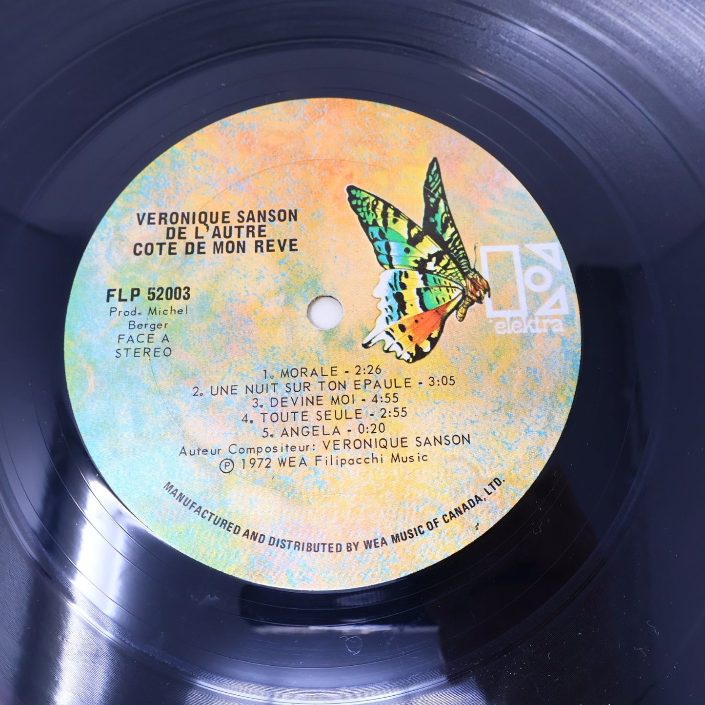 Veronique Sanson Lot 3 Disques Le Maudit/De L'Autre Côté De Mon Rêve 1972-74