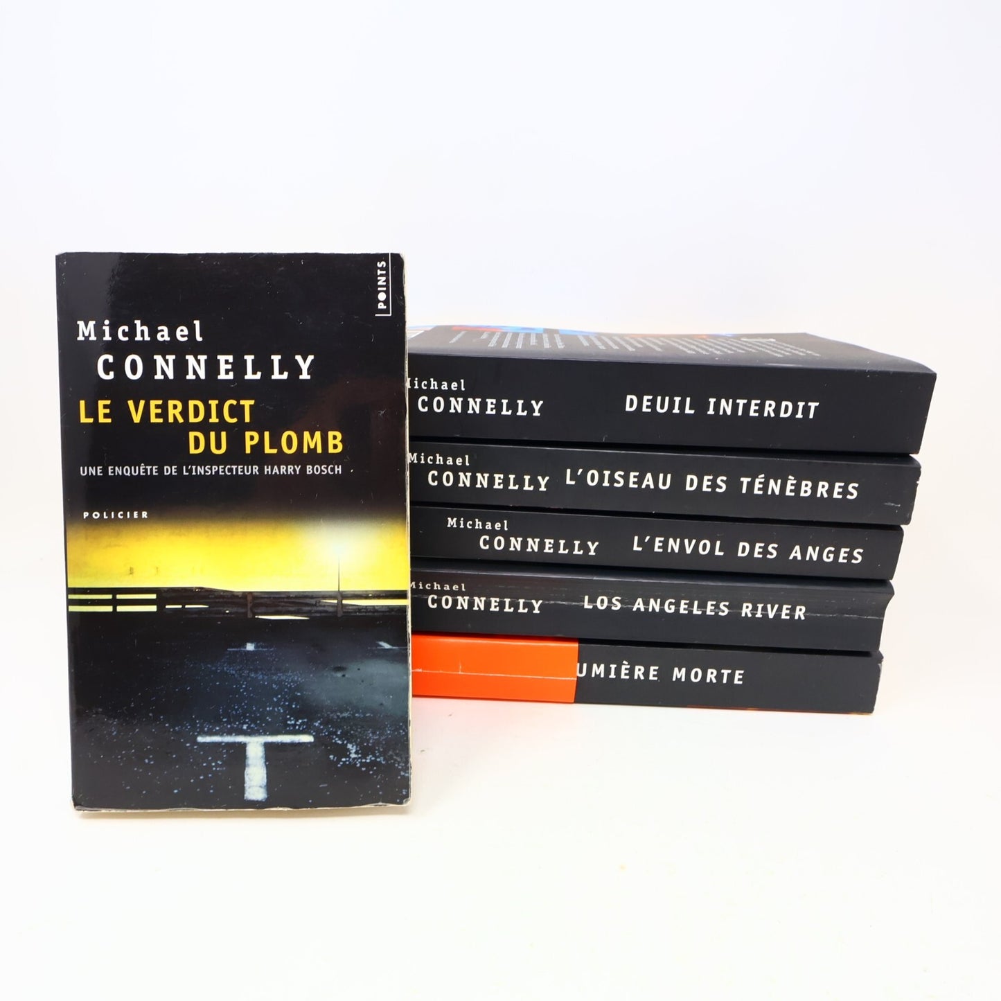 Michael Connelly Lot 6 Livres Deuil Interdit/Los Angeles River/Lumière Morte PB