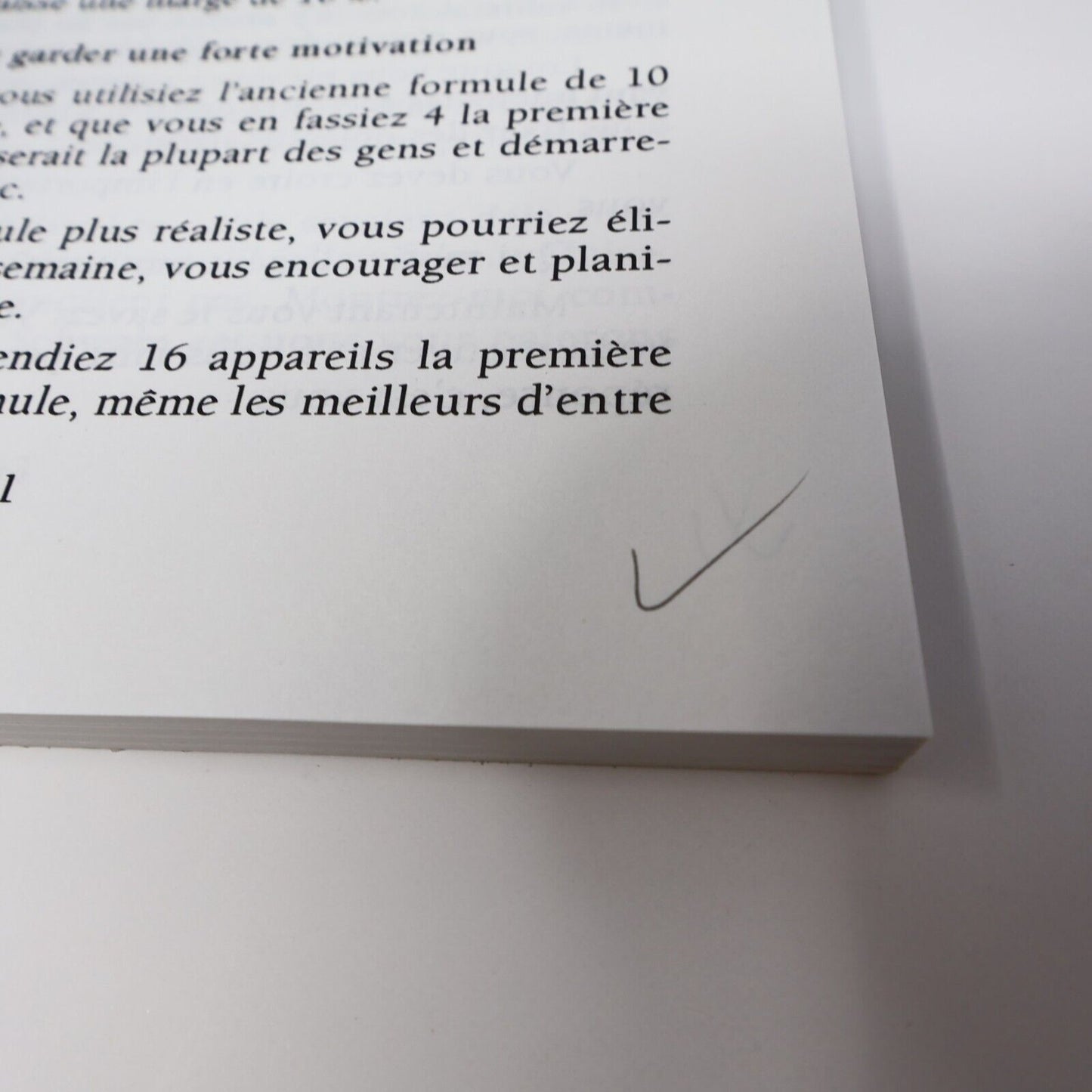 1990 Le Pouvoir de Vendre de Jose Silva Paperback PB Un Monde Différent Vente