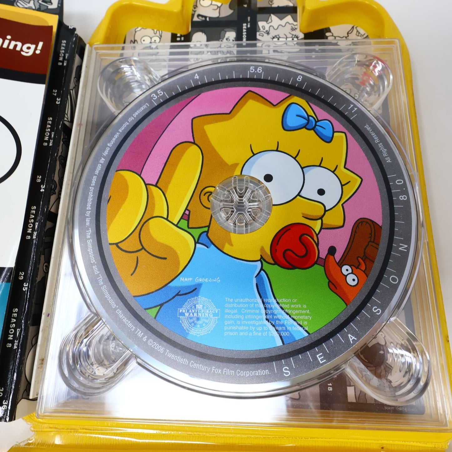 The Simpsons The Complete 7-8-9-10 Seasons Lot 4 DVD Molded Head Pack Marge Lisa