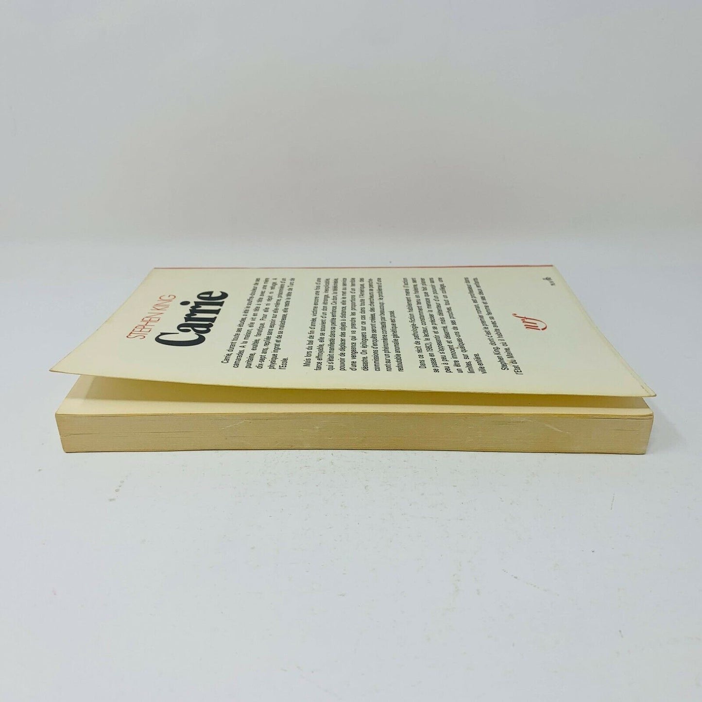 1976 Carrie Gallimard nrf Stephen King 1st Edition France Français French Livre