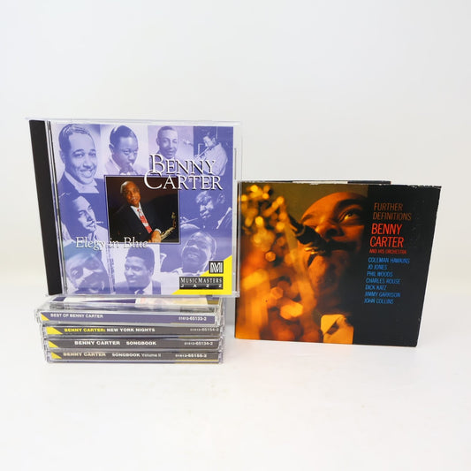 Benny Carter 6 CD Lot Further Definitions/Songbook 1-2/New York Nights Jazz