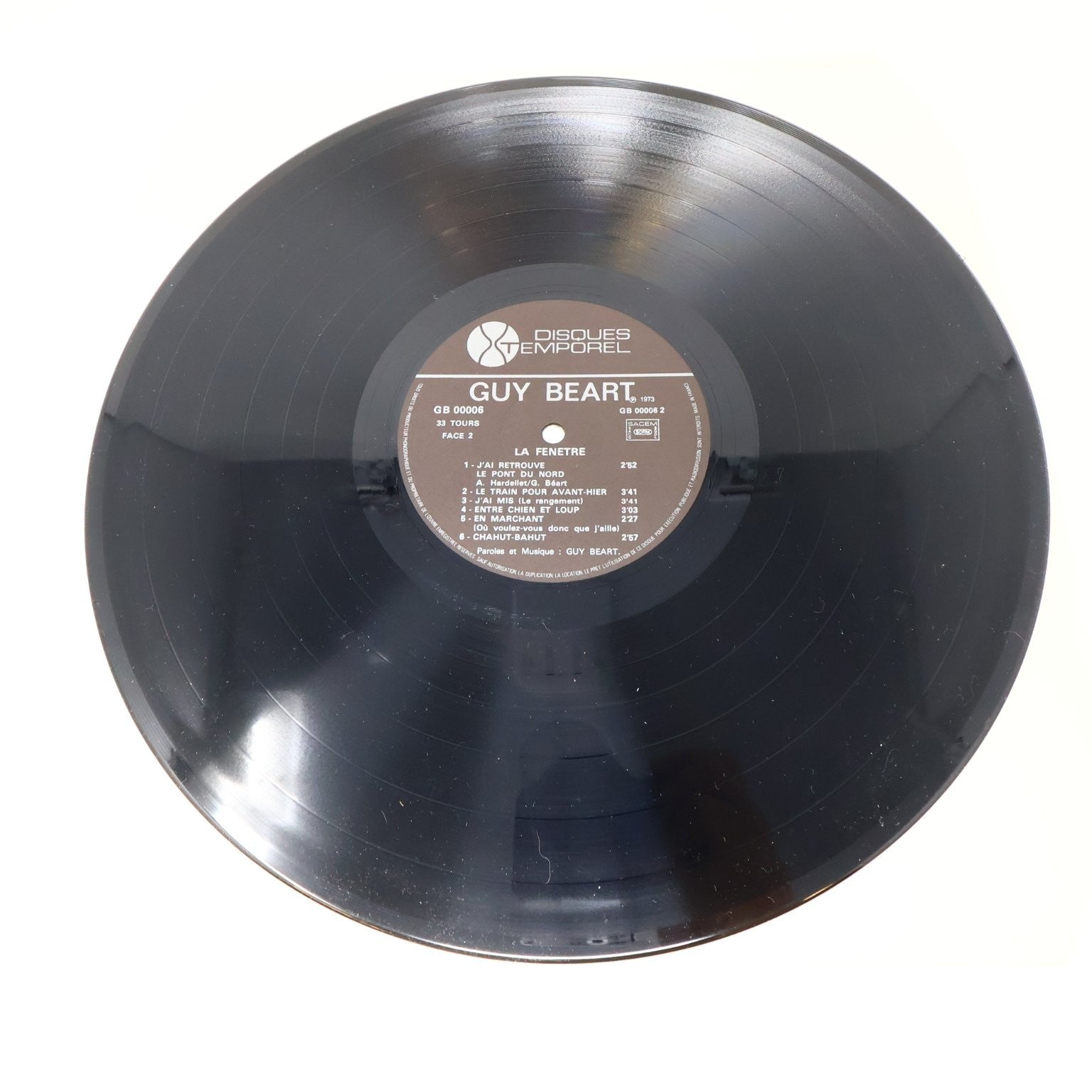 Guy Béart Lot 4 Disques Record Fenêtre/Espérance Folle/Beau Miroir/Renaissances