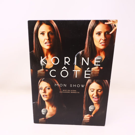 Korine Côté Mon Show DVD 2017 Comedie Stand-Up Dirigé par Alexandre Barrette