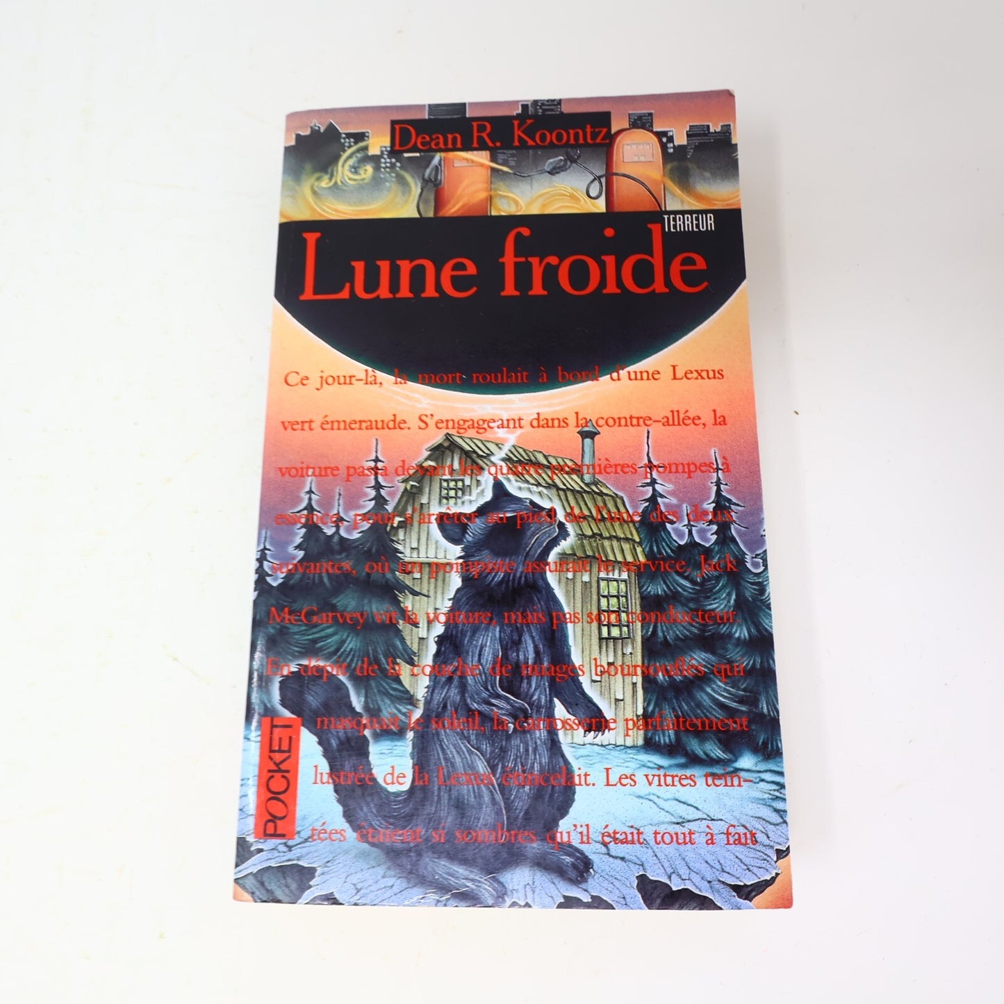 Dean Koontz Lot 4 Livres Yeux des Ténébres/Lune Froide/Nuit des Cafards Français