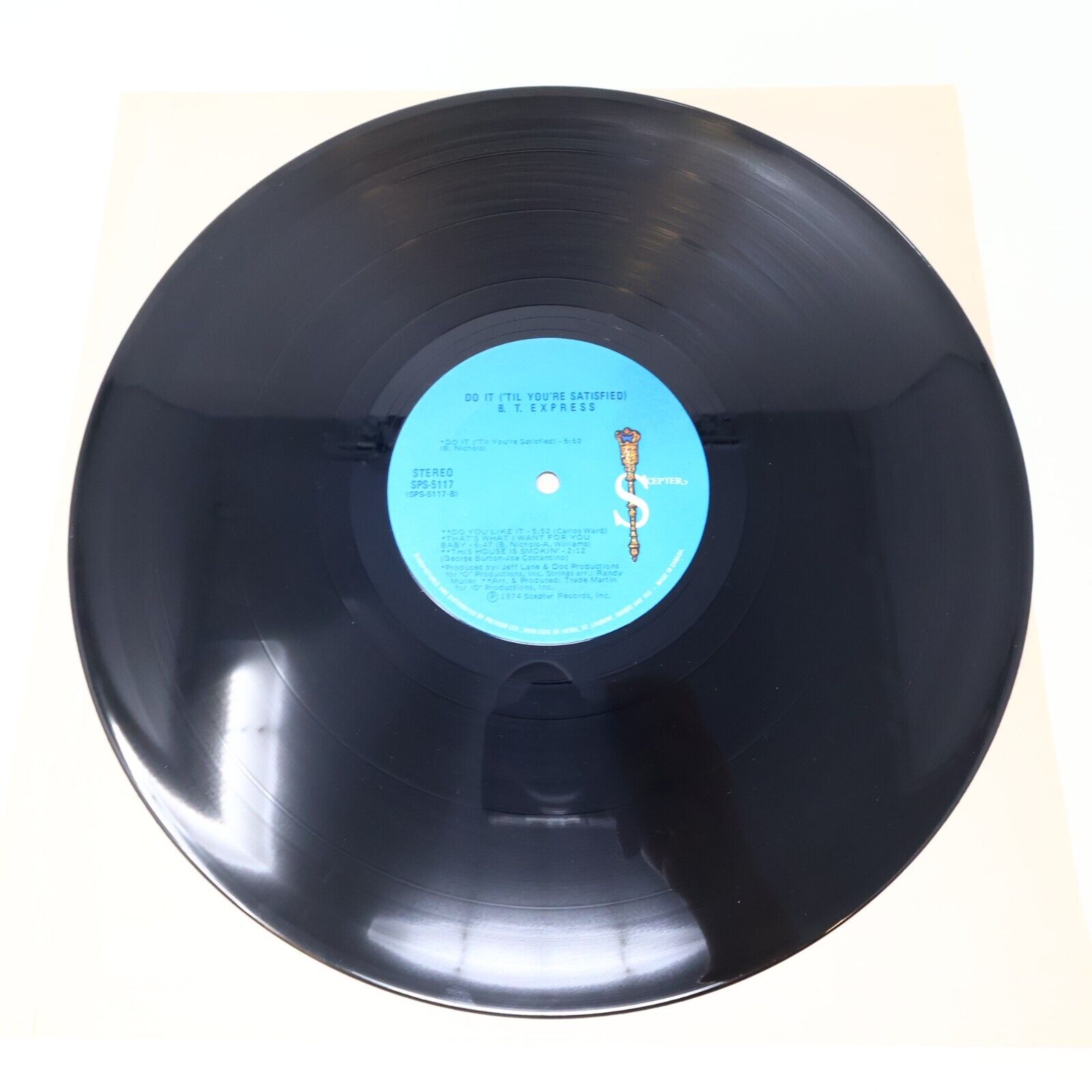 B.T. Express Do It 'Til You're Satisfied LP Vinyl Record SPS 5117 Canada Scepter