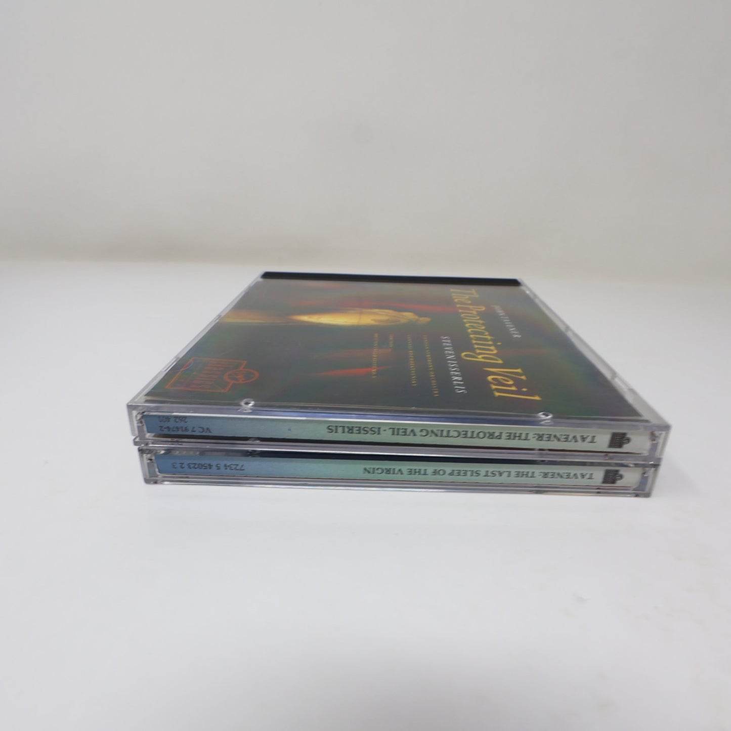 John Tavener/Steven Isserlis 2 CD Lot Protecting Veil/Last Sleep of the Virgin