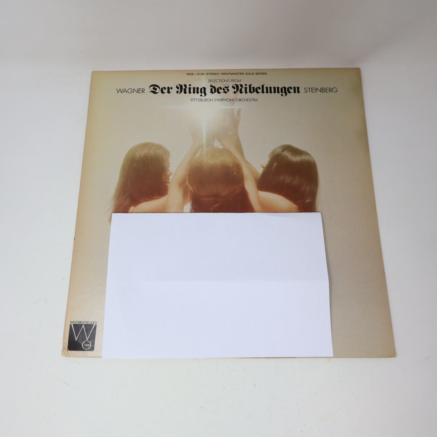 Wagner Steinberg Selections From Der Ring Des Nibelungen Record Vinyl WGS-8130