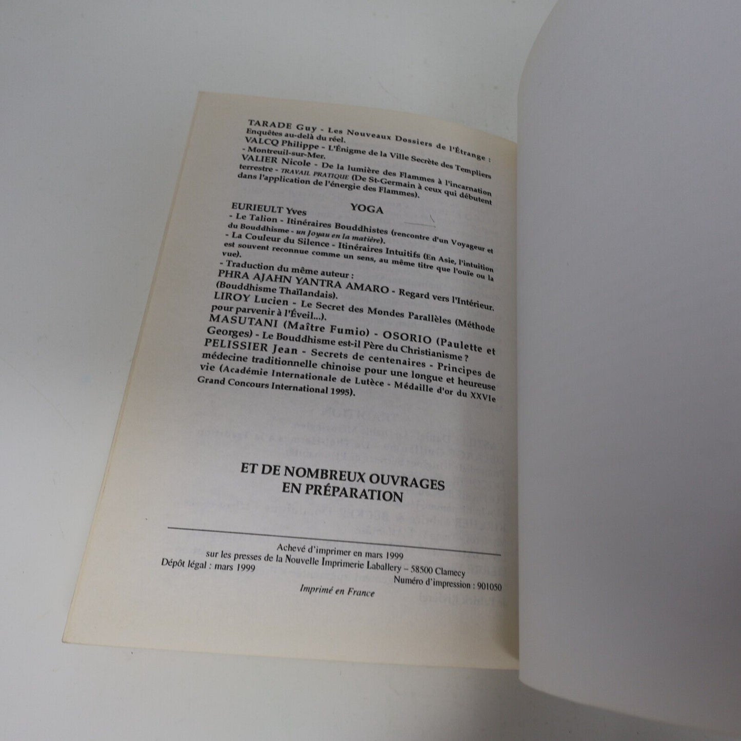 1999 Ovnis les Envahisseurs Démasqués l'Unité du Paranormal Jean Sider Ramuel PB