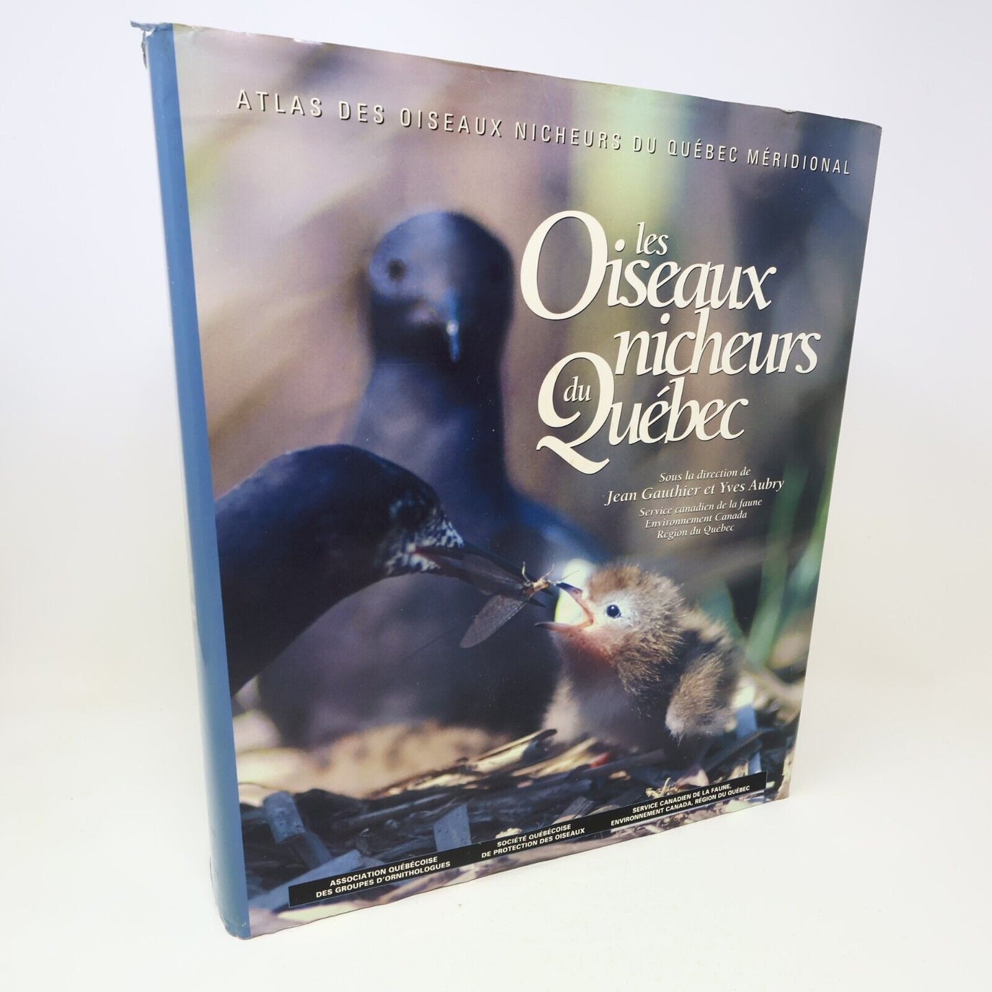 1996 Les Oiseaux Nicheurs du Québec Jean Gauthier Yves Aubry Atlas Nature Livre