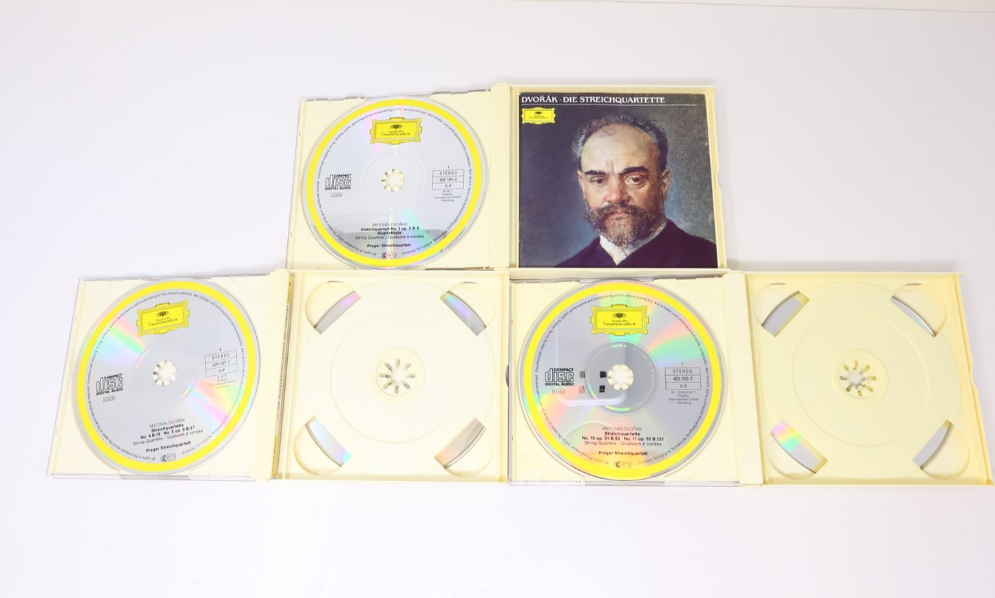 Antonín Dvořák The String Quartets/Die Streichquartette Boxset CD 429 193-2
