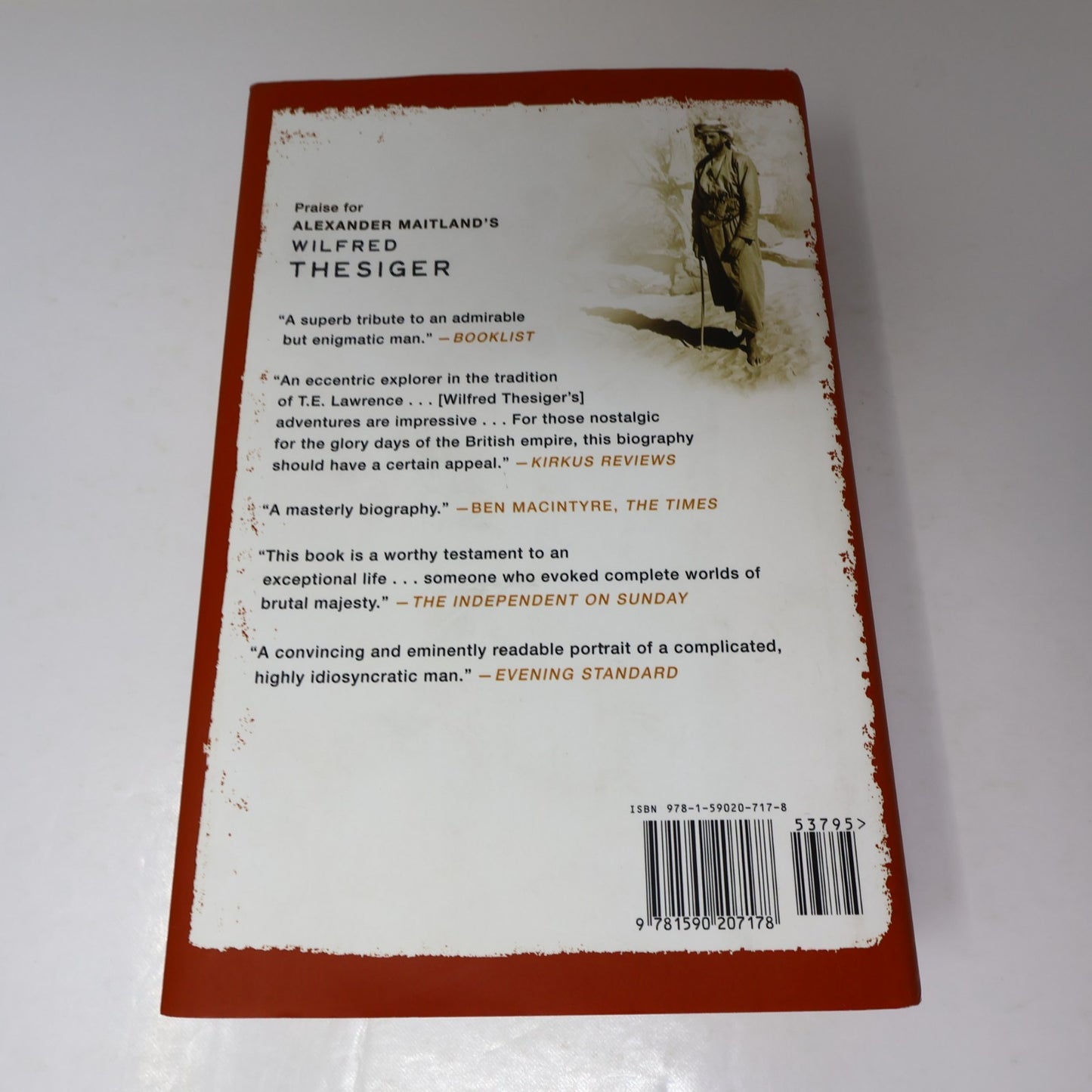Wilfred Thesiger the Life of the Great Explorer Alexander Maitland 2011 HC DJ