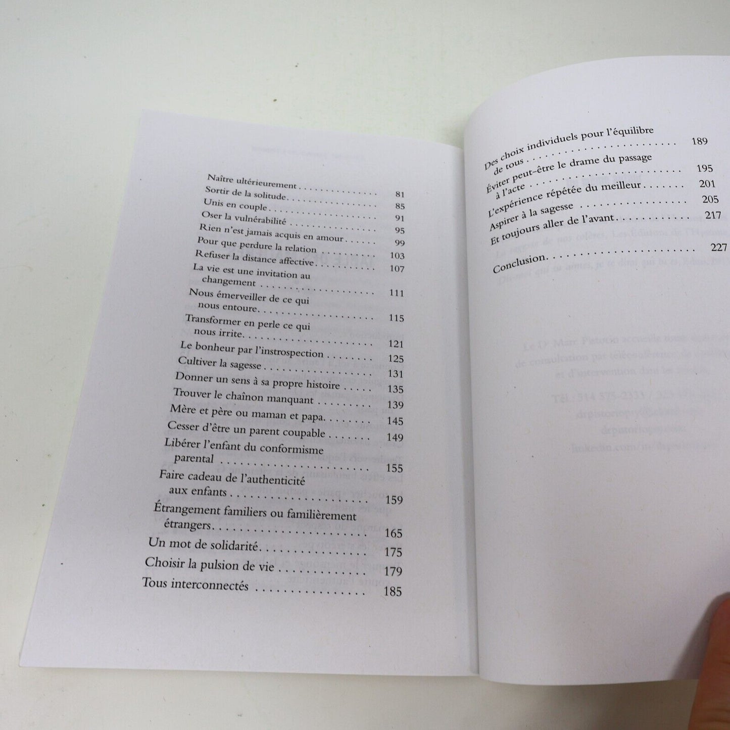 2020 Connecté à Soi Connecté aux Autres de Marc Pistorio Edito Français Livre PB