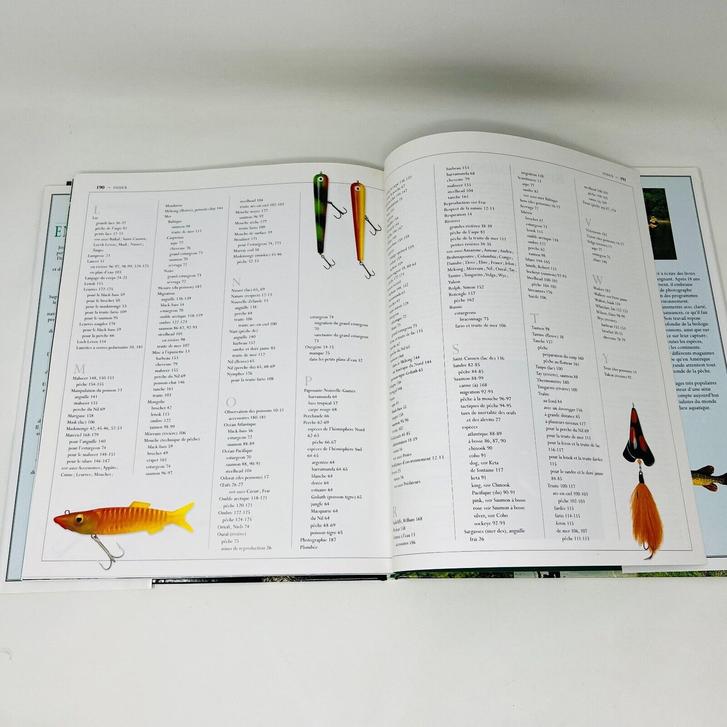 1999 La Pêche en Eau Douce de John Bailey Gründ en Français/French Poissons