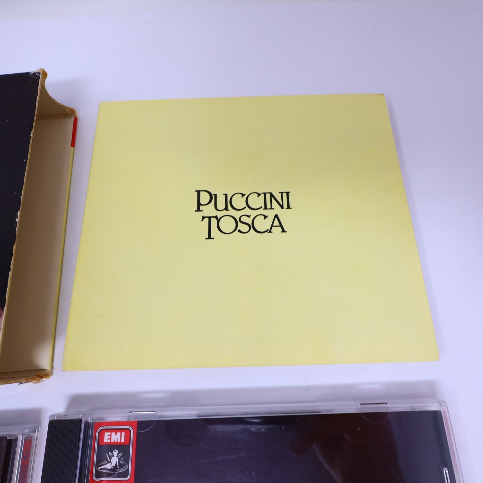 Tosca CD Giacomo Puccini/Maria Callas/Giuseppe Di Stefano/Tito Gobbi EMI Opera