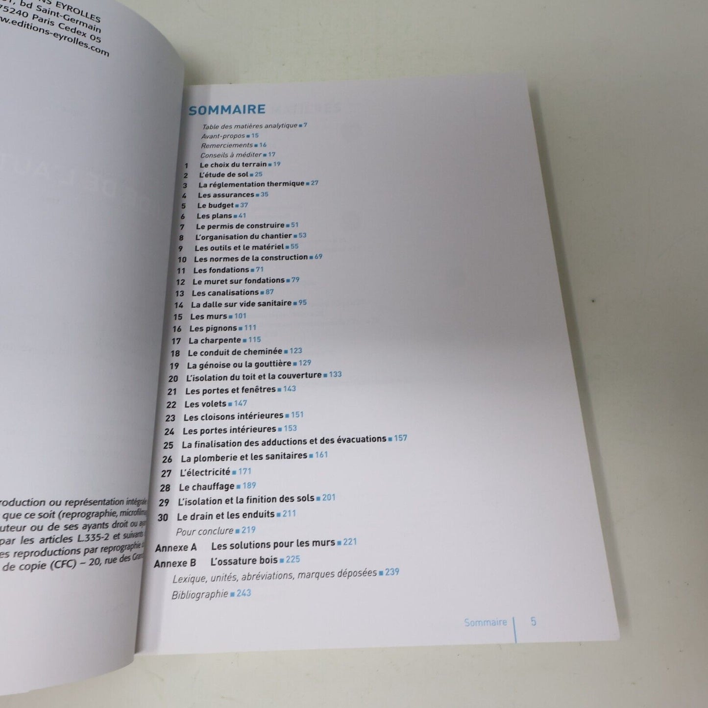 2020 Construction Maison Guide de l'Autoconstruction Sylvia Dorance Eyrolles PB