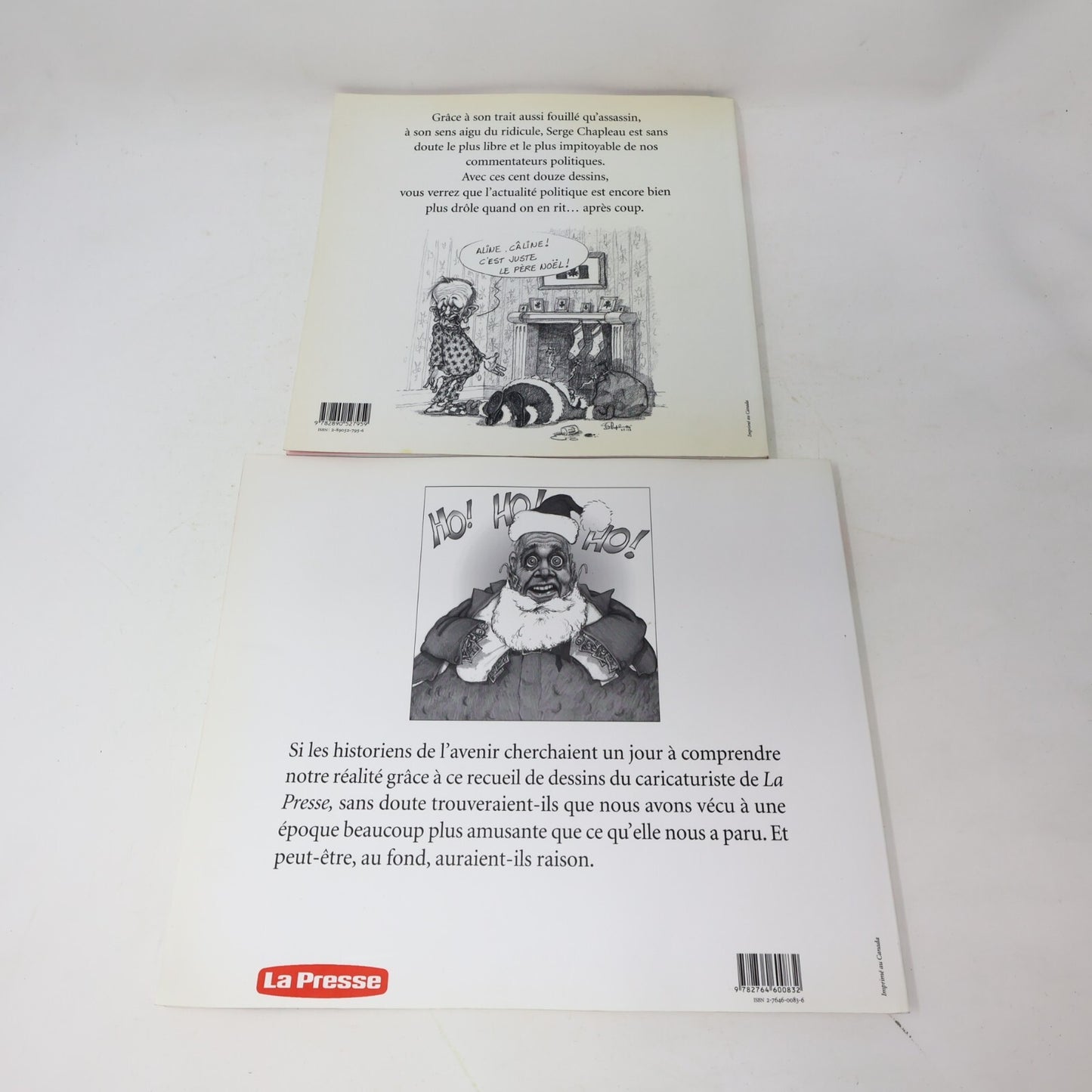 Lot 5 L'Année Chapleau Serge Chapleau Livres Caricatures Humour Français Boréal