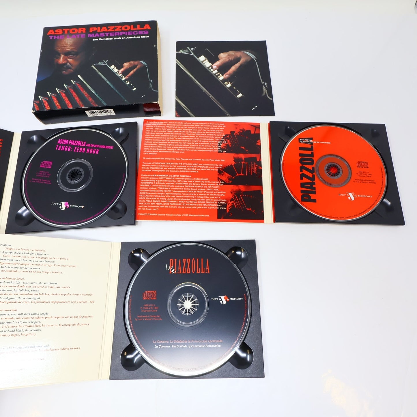 Astor Piazzolla 5 CDs Lot The Last Masterpieces/Piazzollissimo 1974-1983 Latin