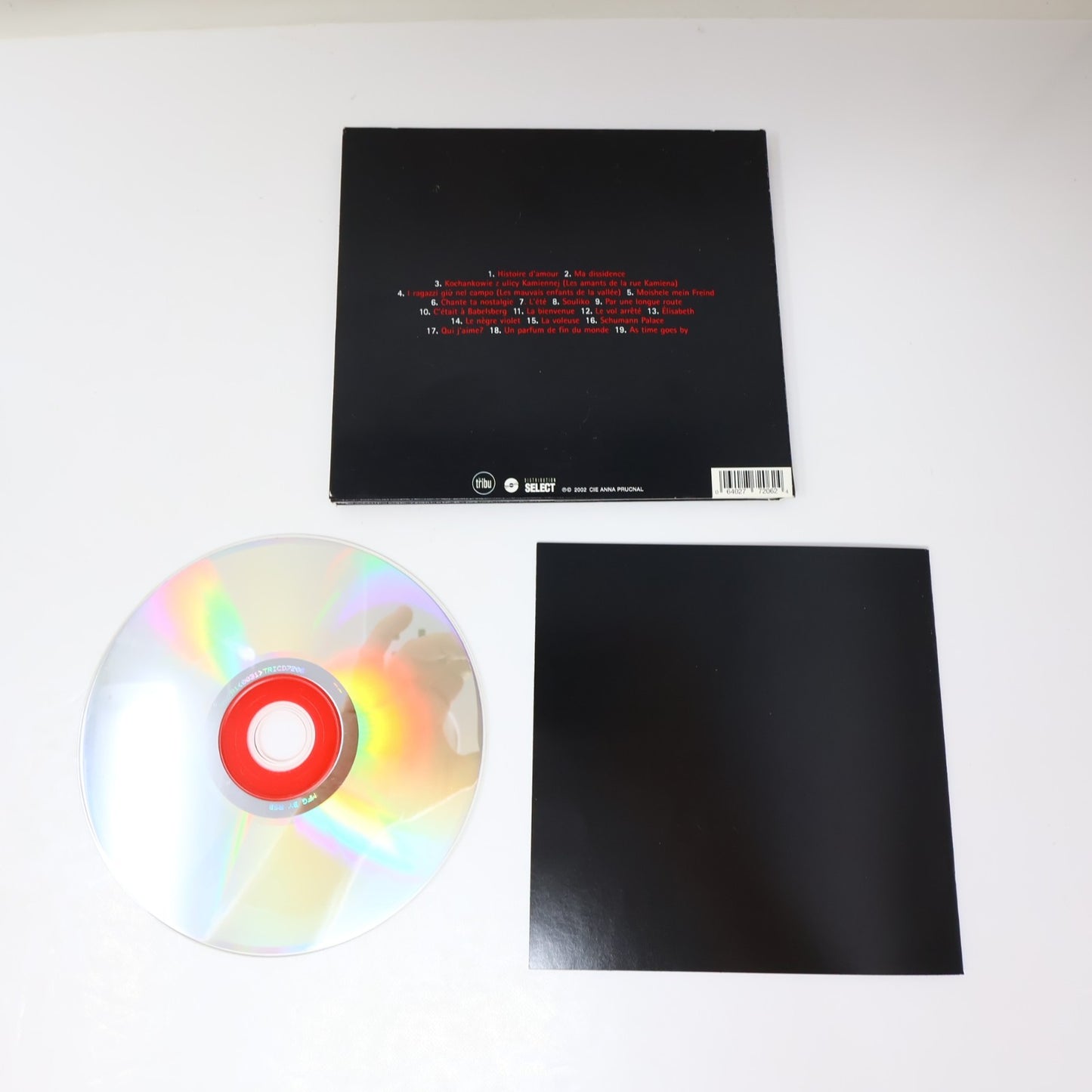 La Plus Belle Histoire d'Amour Anna Prucnal CD La Tribu 2002 Français Rock 2000S