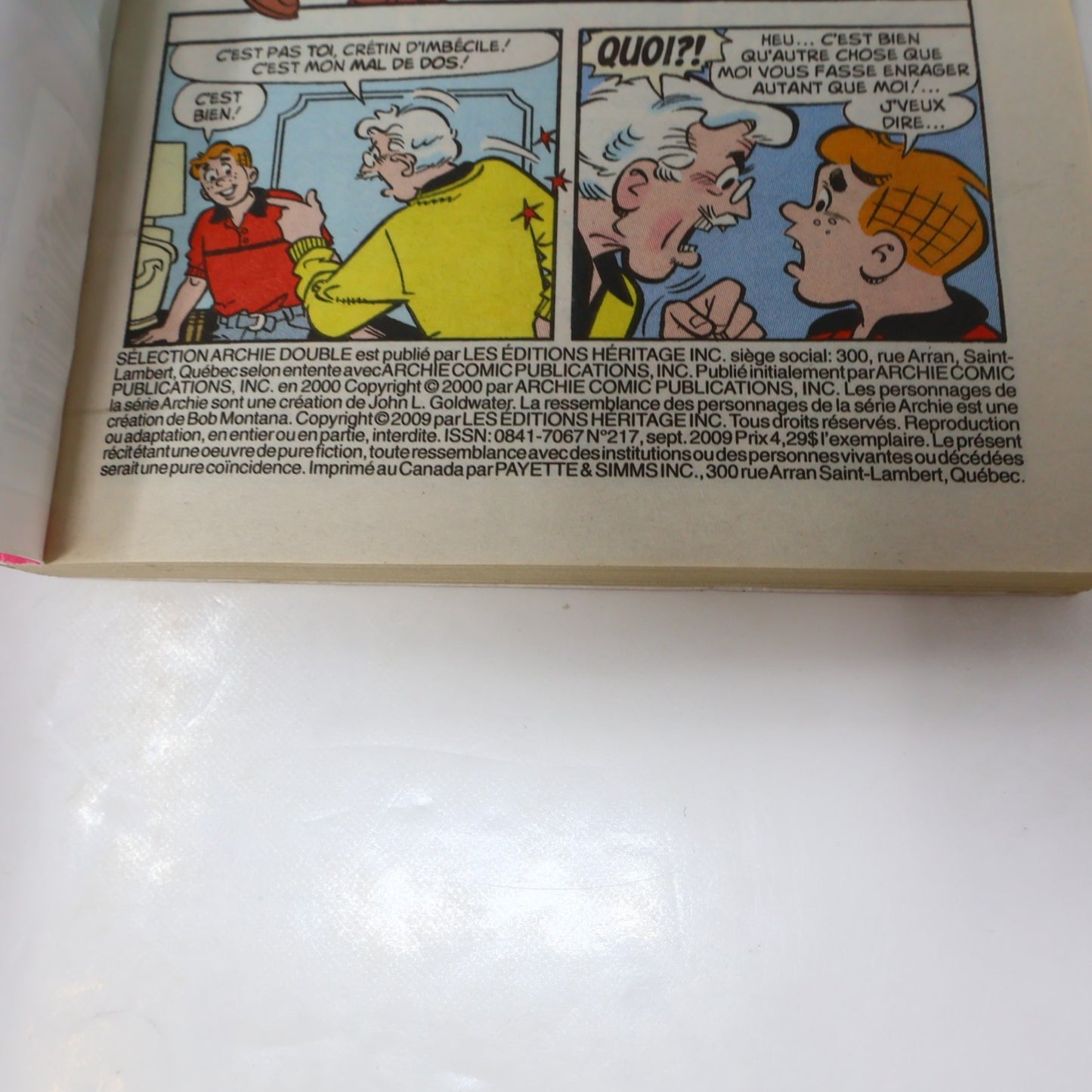 Archie Lot 10 Bandes dessinées Sélection/Géant/Format Double EH Humour Français