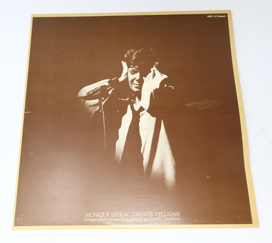 Monique Leyrac Chante Nelligan Disque 2x LP Record Vinyl 1976 Barclay 9001 Folk