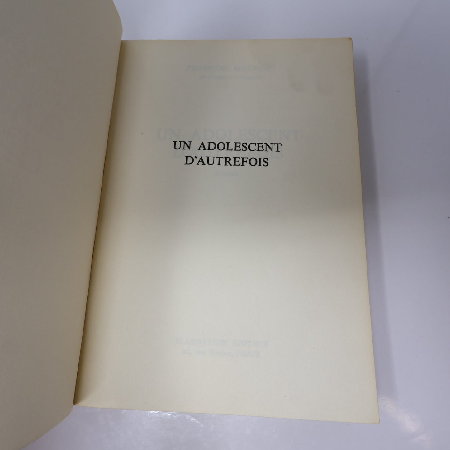 François Mauriac Lot 8 Livres Préséances/Mystère Frontenac/Anges Noirs Roman 60s