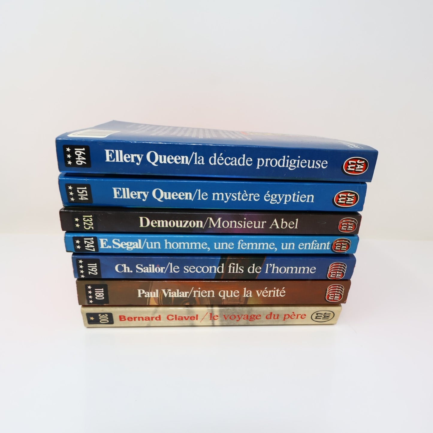J'ai Lu Lot 7 Livres Décade Prodigieuse/Monsieur Abel/Second Fils de l'Homme PB