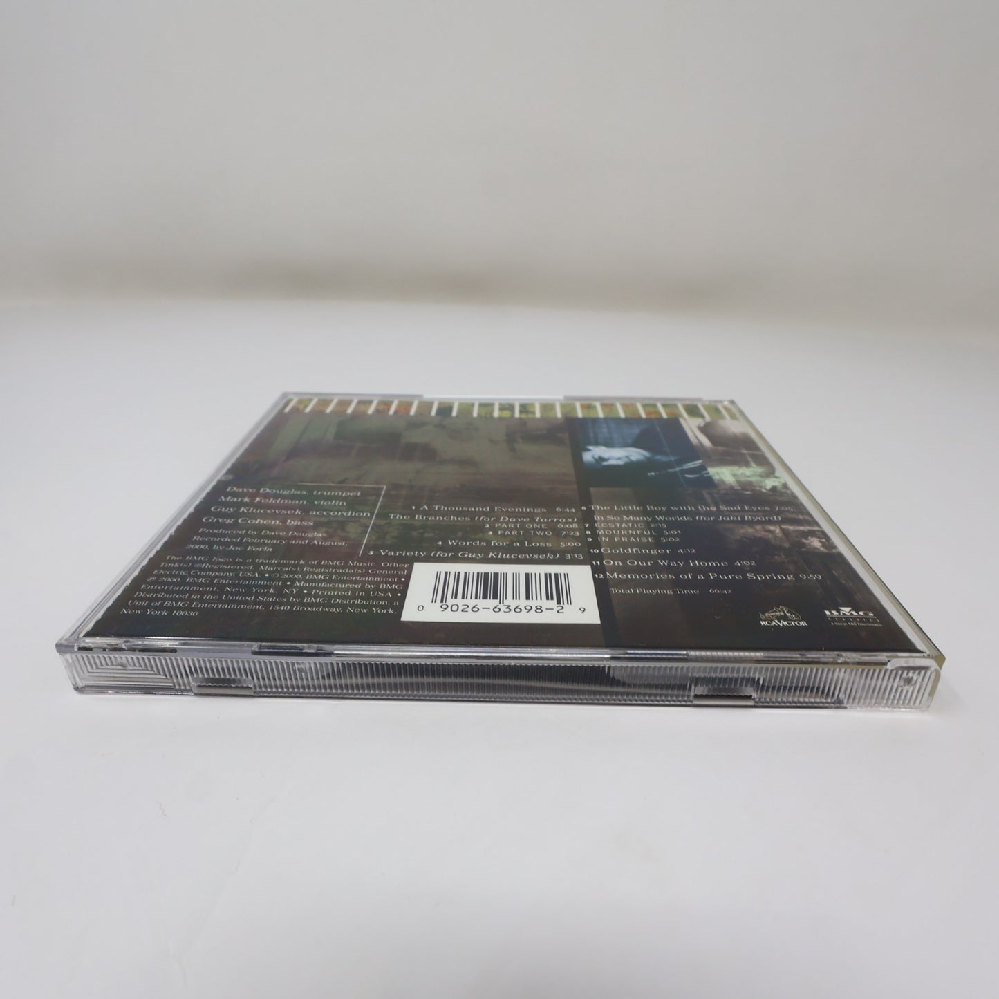 Dave Douglas A Thousand Evenings CD 2000 Jazz BMG Classics 09026-63698-2