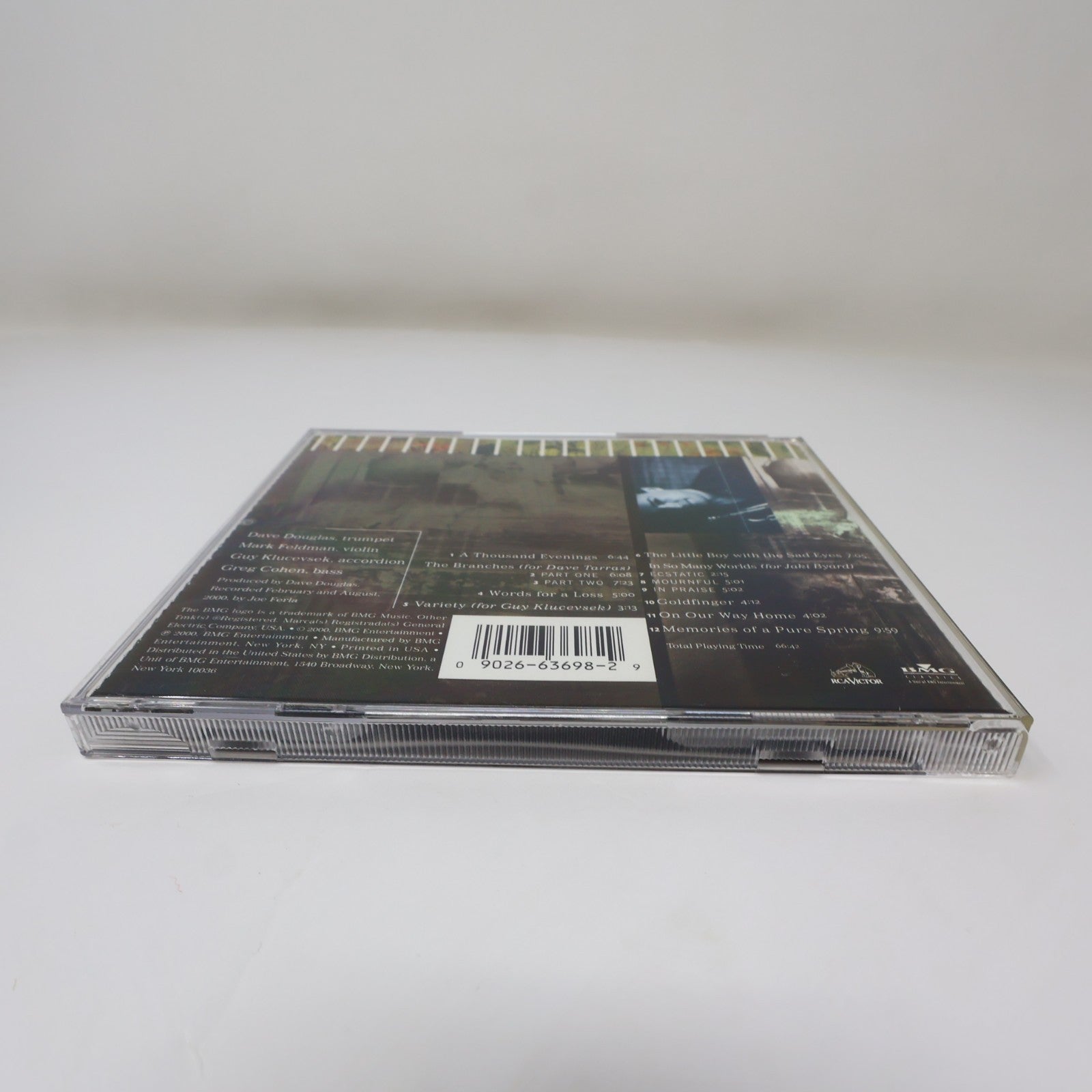 Dave Douglas A Thousand Evenings CD 2000 Jazz BMG Classics 09026-63698-2