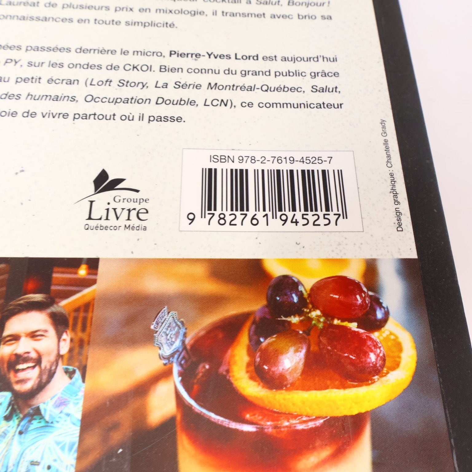 Le Bon Mix Patrice Plante Pierre-Yves Lord 2015 Recettes Cocktail Livre Québec