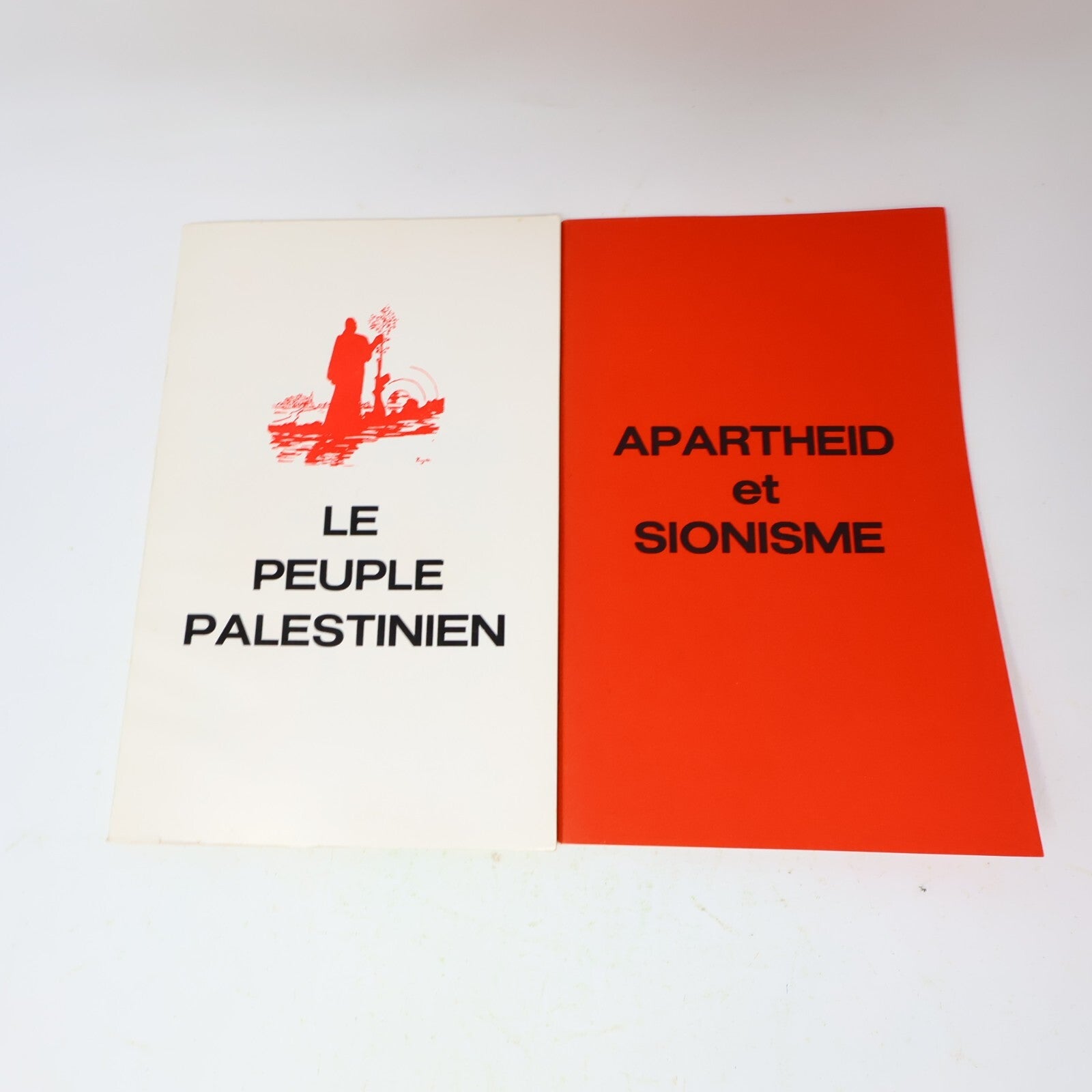 Apartheid et Sionisme/Le Peuple Palestinien Lot 2 Livres Khader/Bajoit/Pirard PB