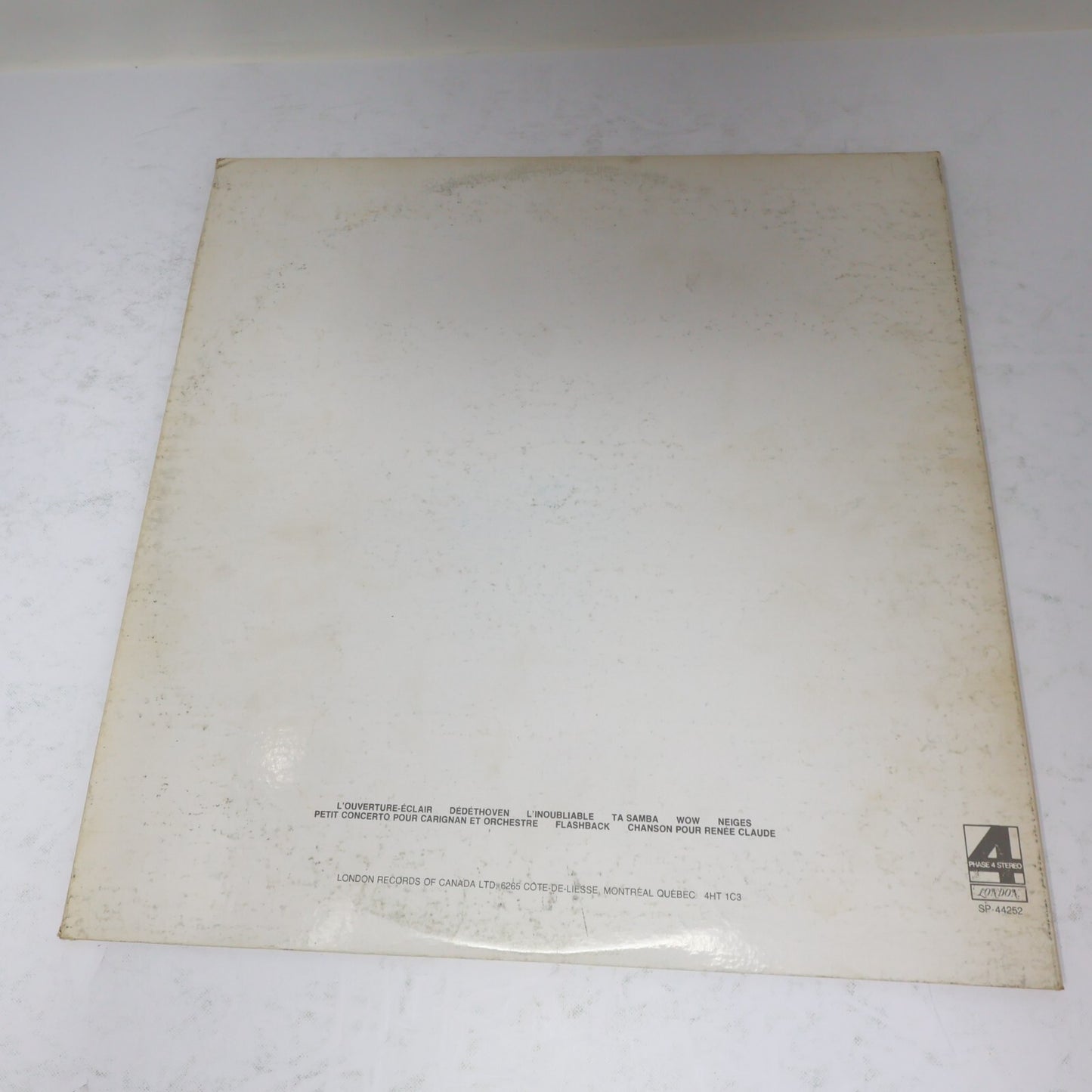 André Gagnon Lot 6 Disques Neiges/Projection/Saint-Laurent/Encore/Saga Record LP