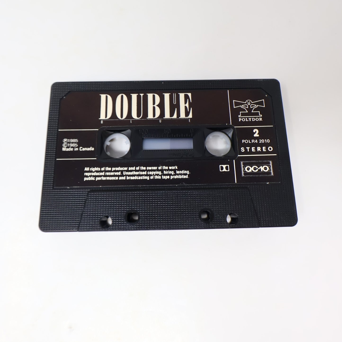Double Blue Cassette Captain Of Her Heart/Woman Of The World Polydor POLR4 2010
