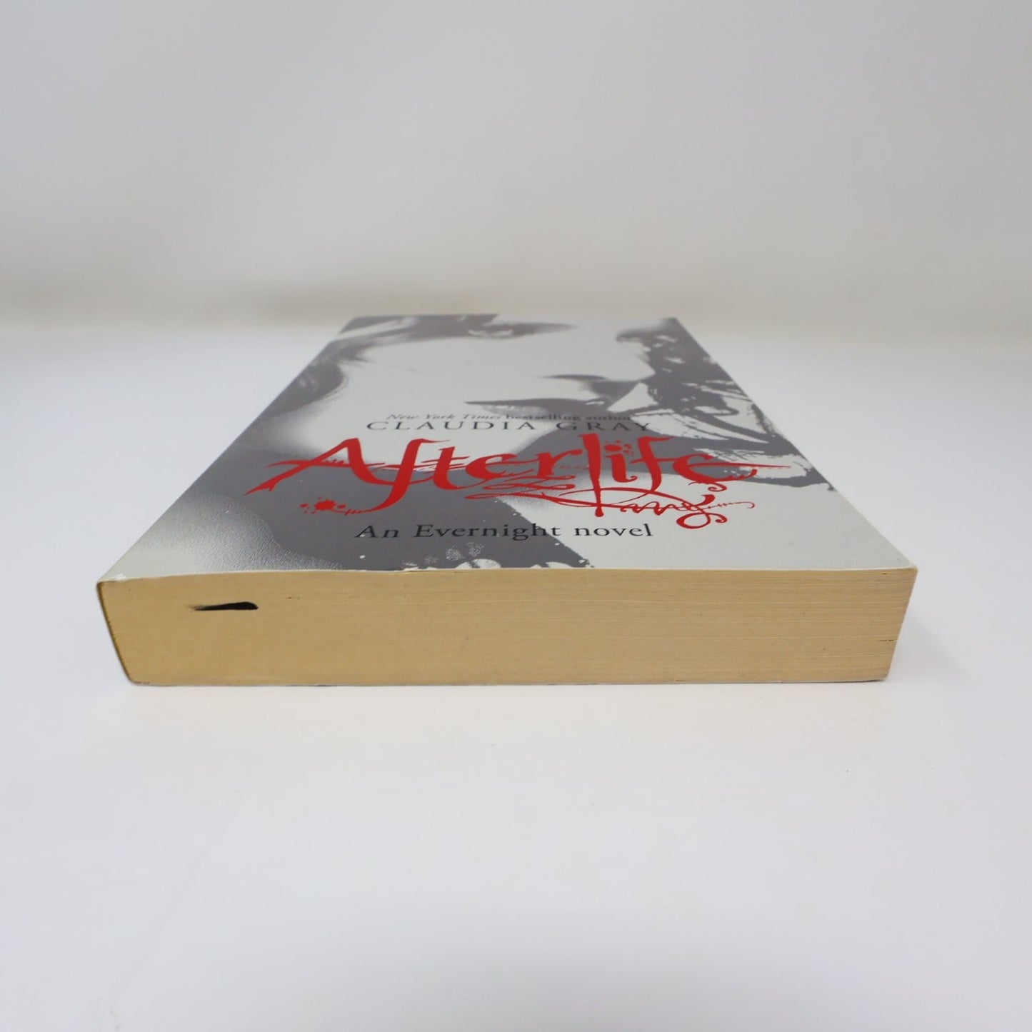 Afterlife Claudia Gray 2011 1st PB/2nd print SIGNED Vampire Novel HarperTeen