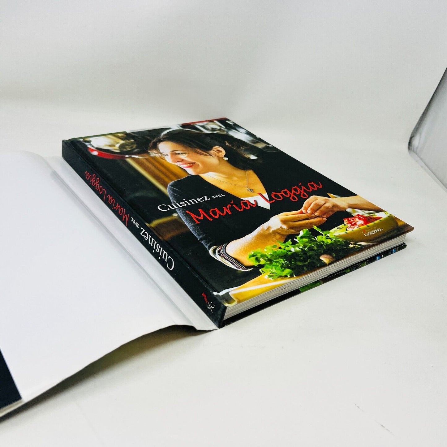 2009 Cuisinez avec Maria Loggia Livre de Recettes Émission Télévisée Célébrité