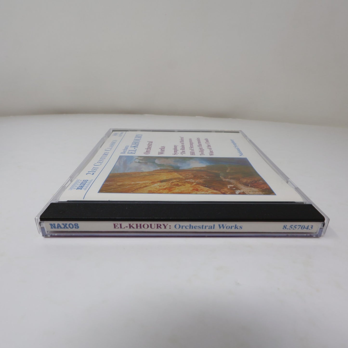 Bechara El-Khoury CD Orchestral Works Ruins Of Beirut/Hill Of Strangeness Naxos