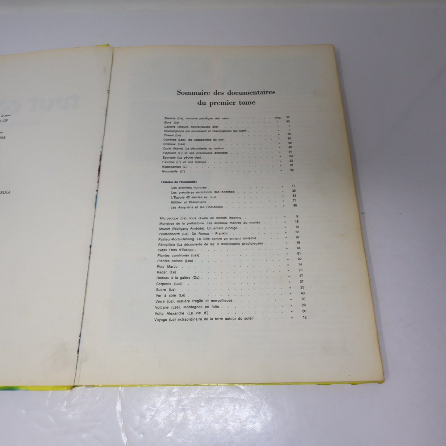 Le Nouveau Tout Connaître Encyclopédie en Couleurs Lot 24 Livres Histoire HC 60s
