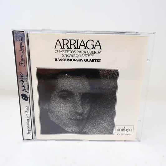 Arriaga String Quartets CD Rasoumowsky Quartet Classical Ensayo ENY-CD-3424
