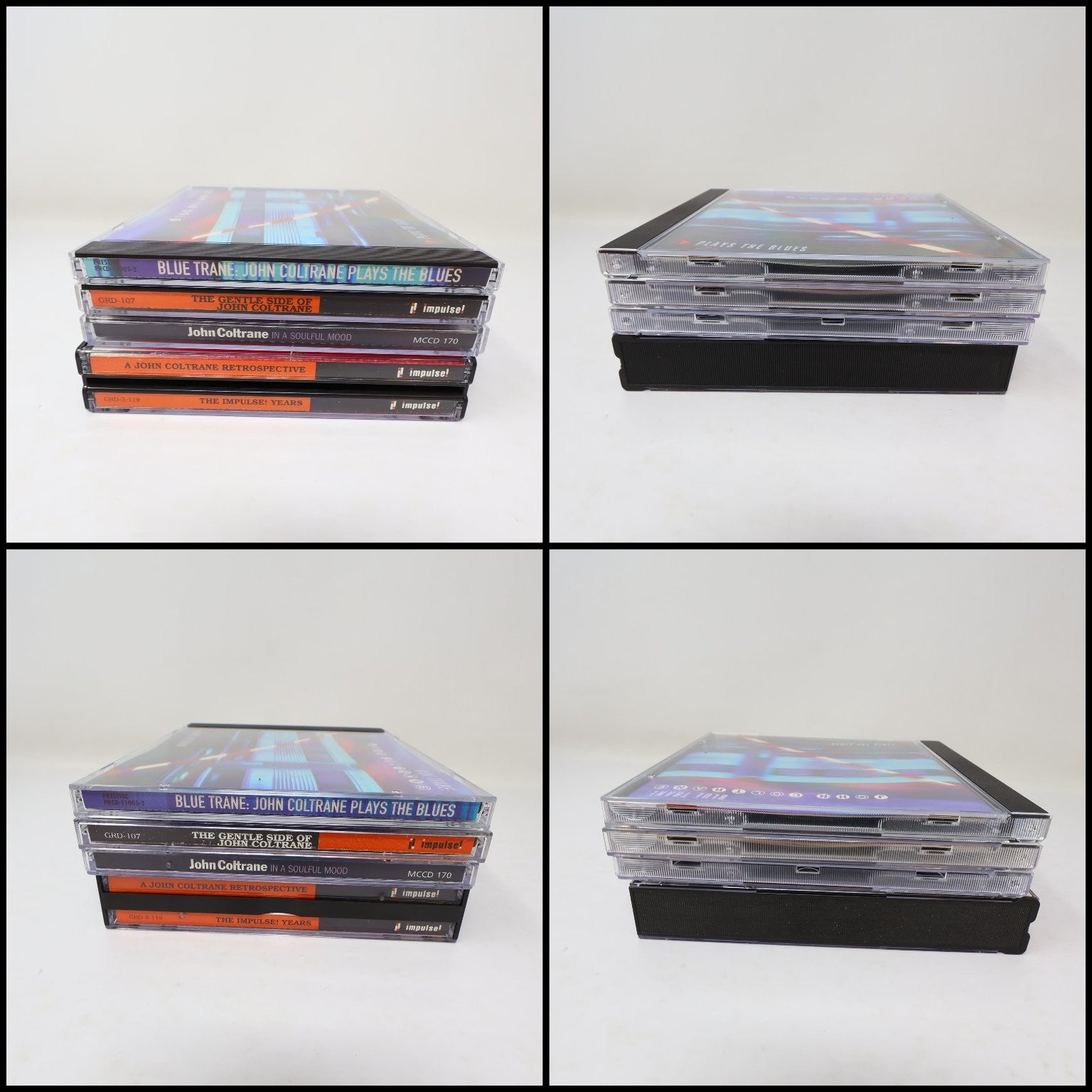 John Coltrane 4 CD Lot Retrospective The Impulse! Years/Blue Trane/Gentle Side