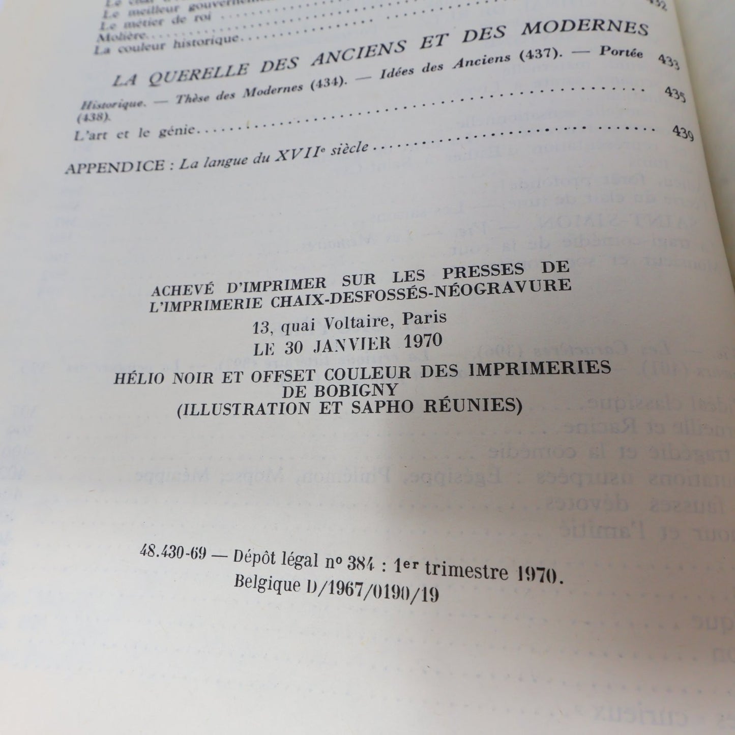 XVIIe Siècle Livre Lagarde & Michard 1970 Français Collection Littérature Bordas