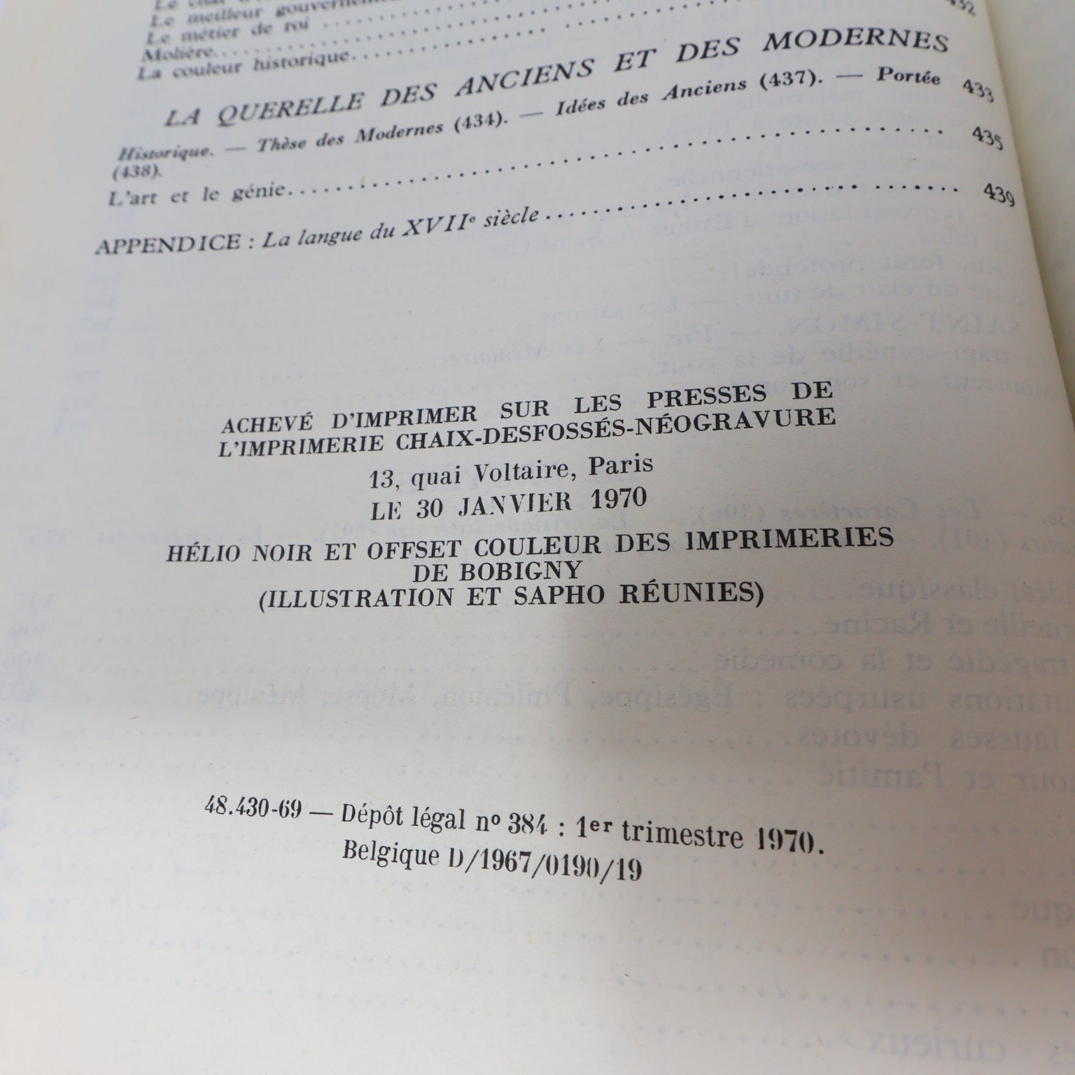 XVIIe Siècle Livre Lagarde & Michard 1970 Français Collection Littérature Bordas