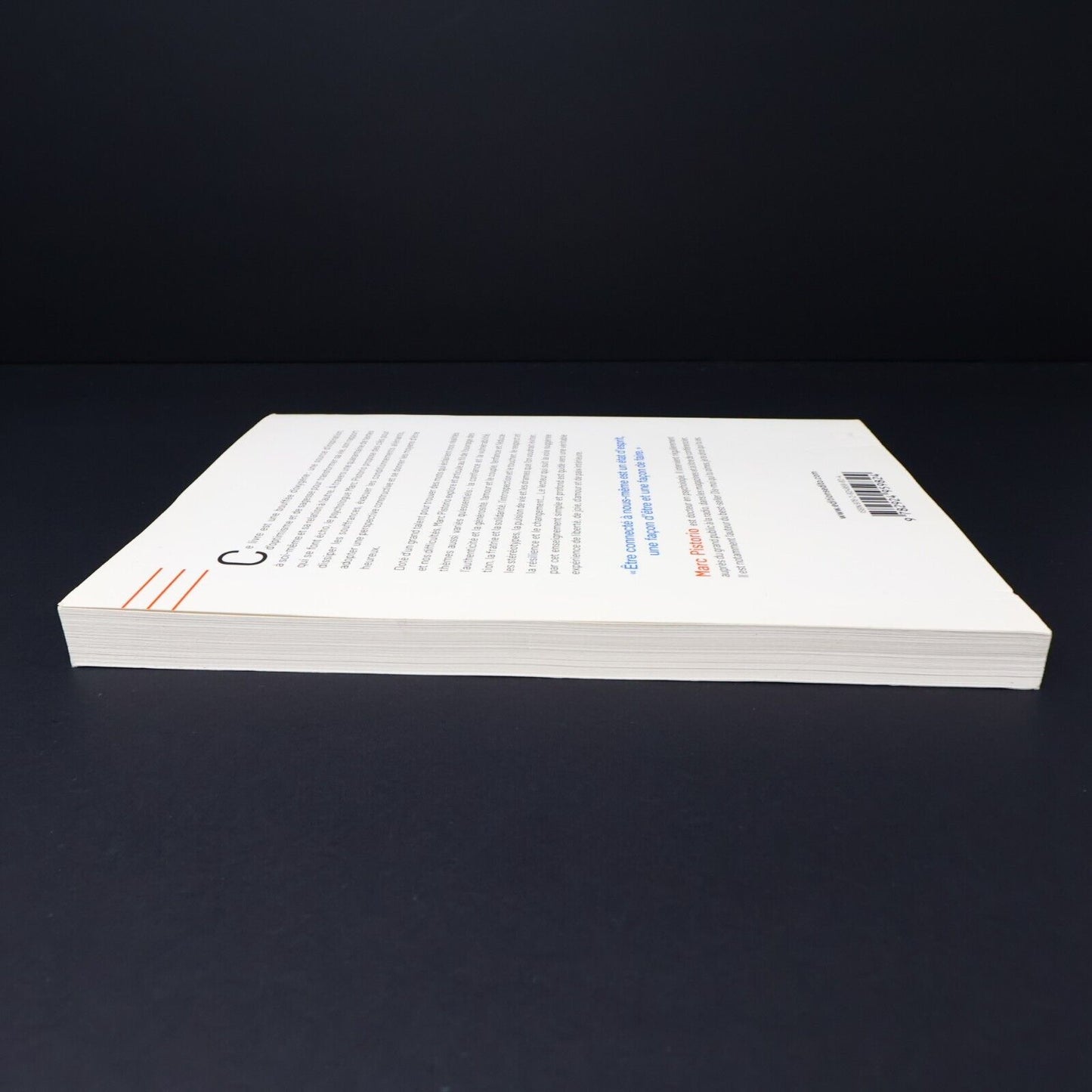 2020 Connecté à Soi Connecté aux Autres de Marc Pistorio Paperback PB Edito Book