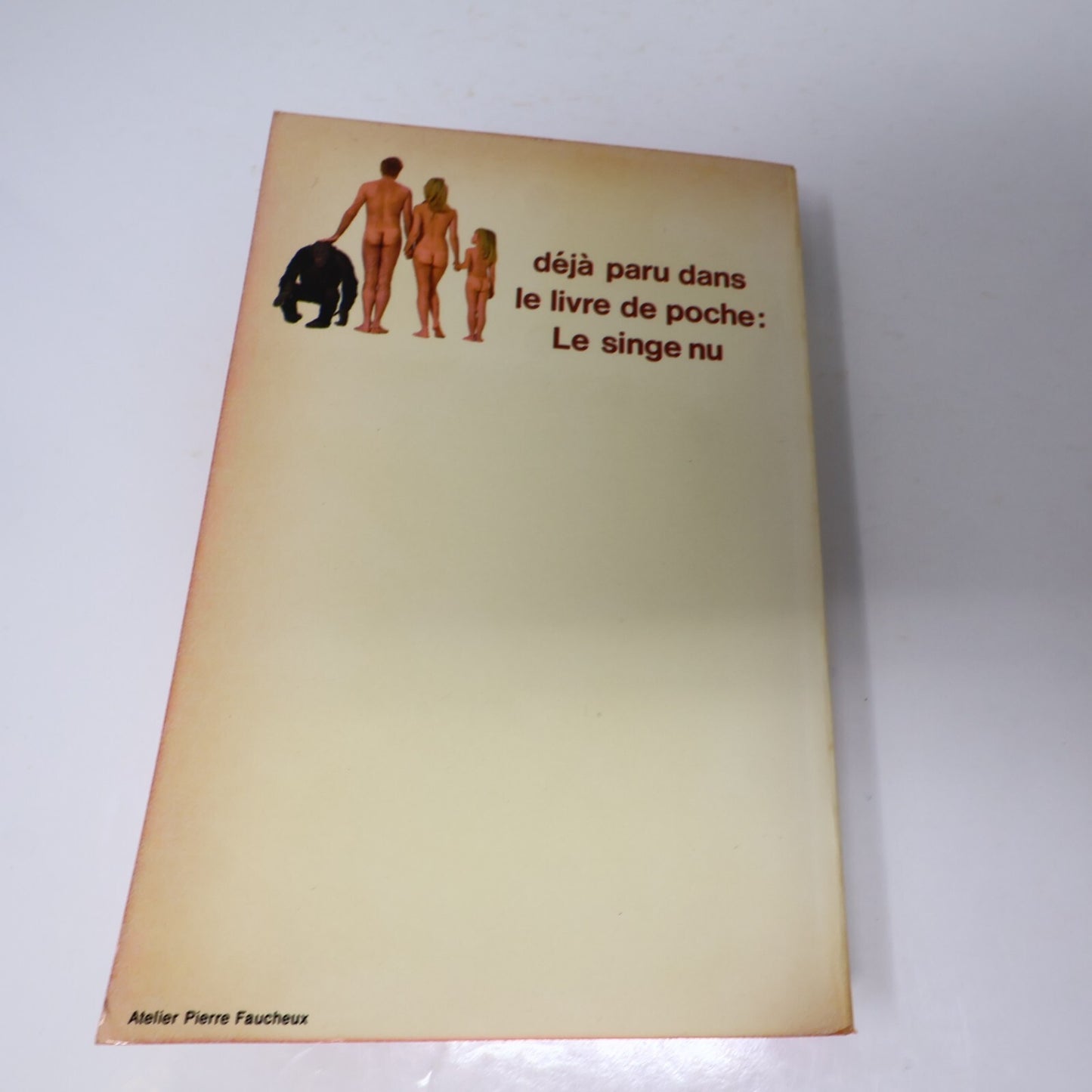 Desmond Morris Lot 2 Livres Poche Le Singe Nu/Zoo Humain Sciences Biologie 1971