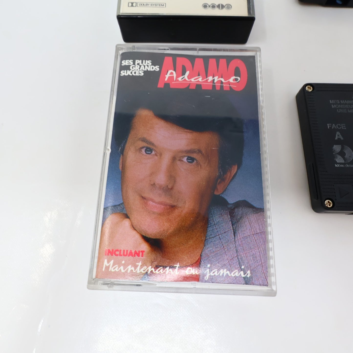Salvatore Adamo Lot 2 Cassette Ses Plus Grands Succès/Puzzle C'est Ma Vie/Elle